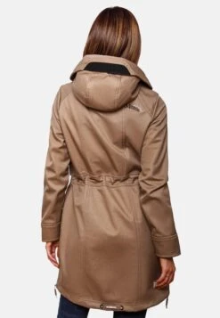 Marikoo Parkas Tussenparka Dames Donkerbeige -Kledinglijn Winkel f0c119bb3b082f716b7aa71bd61b6b7e