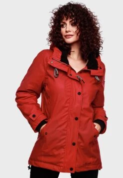 Navahoo Winterjassen Winterjas Lindraa Dames Cranberry -Kledinglijn Winkel f0e92a3492d020212c6f329eda6f045f