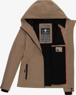 Marikoo Tussenjassen Tussenjas Brombeere Dames Sepia -Kledinglijn Winkel f1d61cb32fb37d6187d161b543f576f9