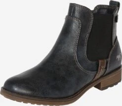 Mustang Enkellaarsjes Chelsea Boots Dames Navy