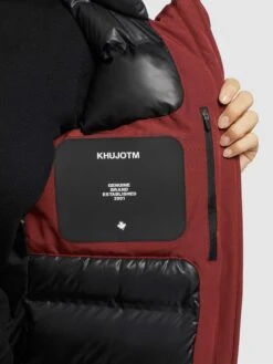 Khujo Winterjassen Winterjas Viona 3 Dames Roestrood -Kledinglijn Winkel f534ee4f720b6cb1022286d7537f3577