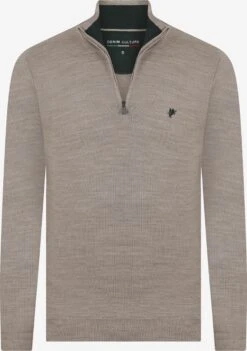 Coltruien Trui Martino Heren Beige Gemêleerd