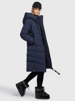 Khujo Tussenmantels Tussenmantel Klayd Dames Donkerblauw 10 Khujo Tussenmantels Tussenmantel Klayd Dames Donkerblauw -Kledinglijn Winkel f8afbe97679593891da7bc3b593394bd