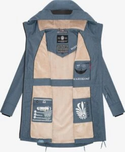 Marikoo Parkas Tussenparka Dames Blauw -Kledinglijn Winkel f9f8d848510b958965e36bb0c980fb6b
