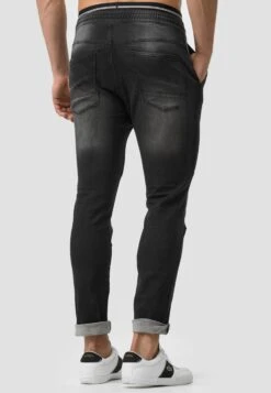Indicode Jeans Pantalons Slimfit Broek Fabrizio Heren Zwart 11 Indicode Jeans Pantalons Slimfit Broek Fabrizio Heren Zwart -Kledinglijn Winkel f9fc387dd115ffd4f6361b82c4e495bf