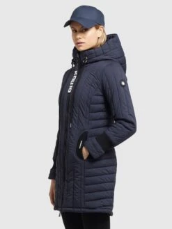 Khujo Winterjassen Winterjas Jerry Dames Navy -Kledinglijn Winkel fd31ad8430068fc8529ea04a0e639aa3