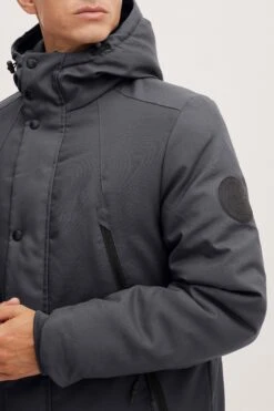 Blend Parkas Winterparka Talan Heren Grijs -Kledinglijn Winkel fe6aa0911b35b2009828418130efd1a7