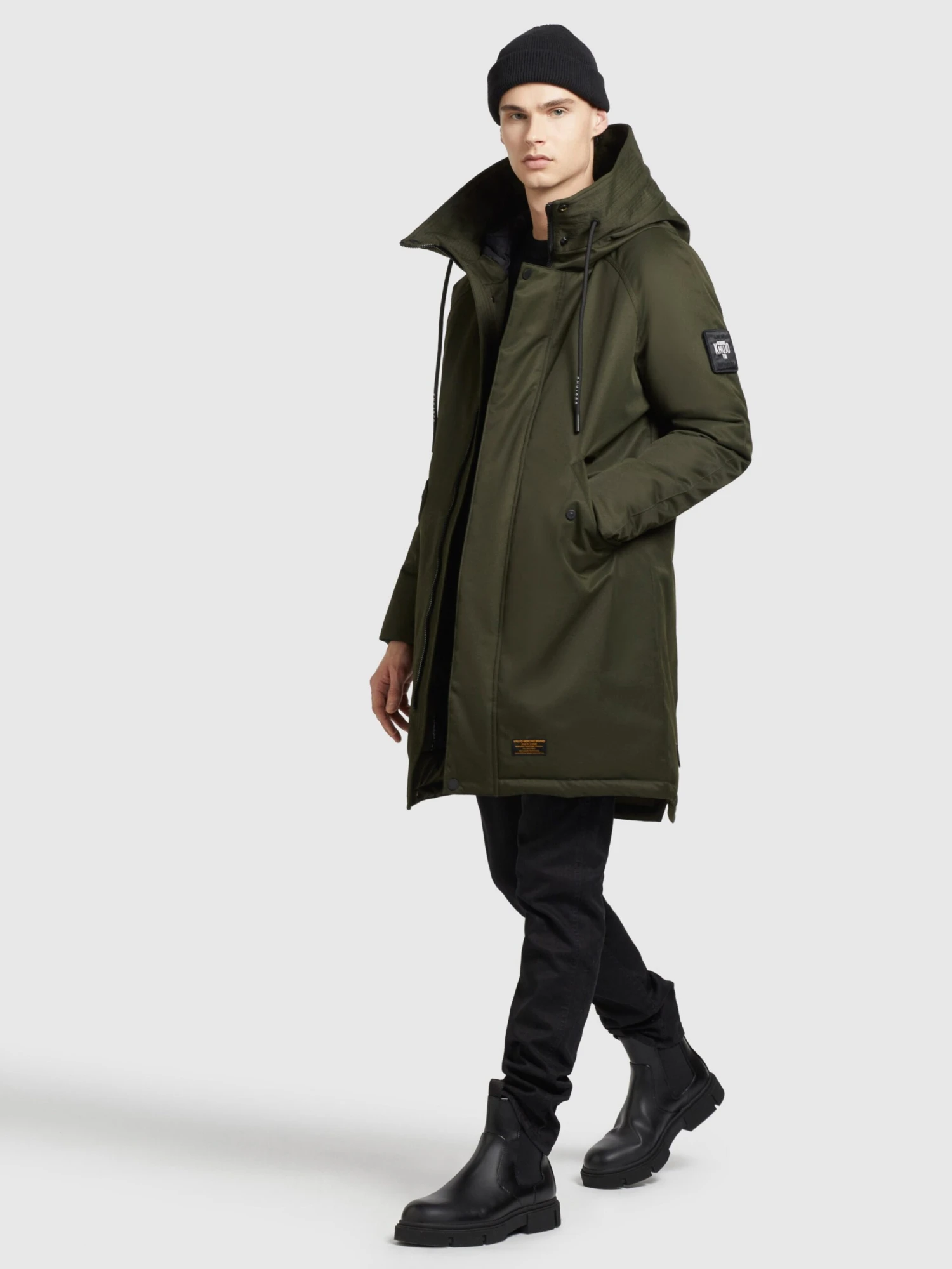 Khujo Wintermantels Winterjas Tuck Heren Olijfgroen 6 Khujo Wintermantels Winterjas Tuck Heren Olijfgroen - Afbeelding 6