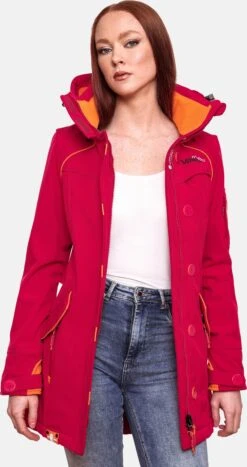 Marikoo Outdoor Jassen Functionele Jas Soulinaa Dames Framboos -Kledinglijn Winkel fffd486b88b5d19845fead36d39d596e